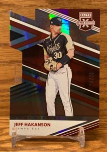 JEFF HAKANSON Prime Numbers /40 Die-Cut | 2020 Panini Elite Extra Prospect RAYS - Picture 1 of 2