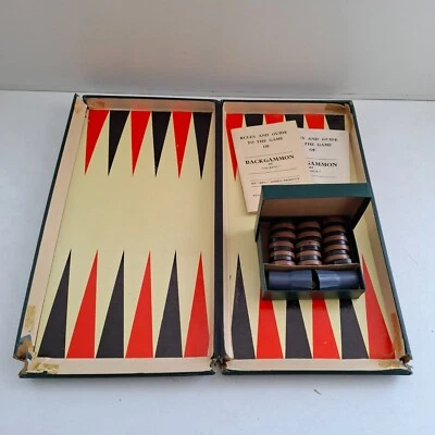 Vintage HPG Complete Backgammon Game - Image 1 of 4
