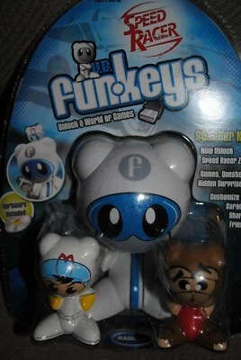 NEW UB FUNKEYS INTERACTIVE SPEED RACER STARTER KIT W/BONUS CHIM CHIM FUN KEYS - Image 1 of 2
