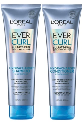 L'Oréal Paris EverCurl Shampoo and Conditioner Kit for Curly Hair, 8.5 Ounce, Se - Image 1 of 2