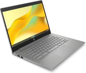 HP 14a-ne0013dx 14" HD Laptop Intel N4120 1.10GHz 4GB RAM 64GB eMMC Chrome OS - Picture 1 of 5