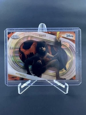 2025 Topps Chrome Disney Mowgli The Jungle Book Toy Story 15th Incinerator 05/15 - Image 1 of 2