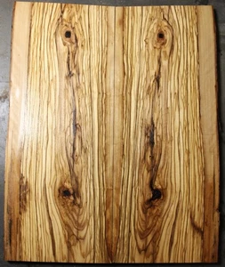 Exotic Olive wood guitar top spider webbing & ink line figure .44" thk  2724 - Picture 1 of 11