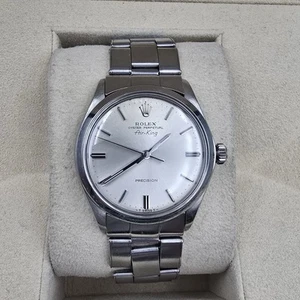 Rolex Air King Precision 5500 Steel Oyster Automatic 34mm Watch - Picture 1 of 10