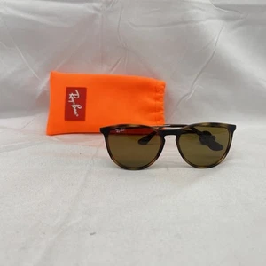 Ray Ban JR Youth Unisex Erika Round Lightweight Sunglasses RJ9060S Matte Havana - Picture 1 of 15