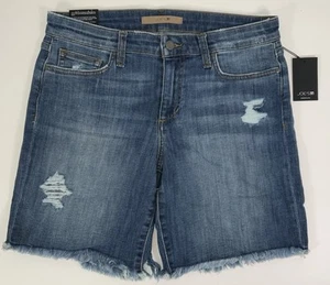 NWT Women’s Joe’s Jeans Distressed Easy Bermuda Cut Off Shorts Sz 29 (31”X 8”) - Picture 1 of 7