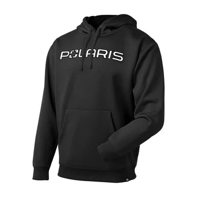 Sudadera con Capucha Polaris Para Hombres Negra Rogue Cálida Invierno Calce Clásico Cómoda Algodón Foto 1 de 2