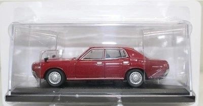 1/43 Domestic Car Collection Nissan Cedric 330 Wine Red Metallic (1977) - Image 1 of 3