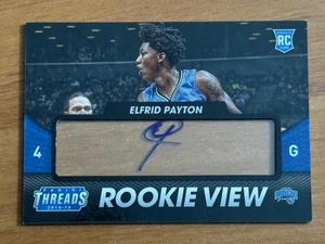 2014-15 Panini Threads #17 Elfrid Payton Rookie View AUTO - Picture 1 of 2