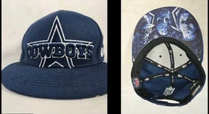 New Era Dallas Cowboys Snapback Hut flache Krempe verstellbar Jason Freddy Michael - Bild 1 von 9