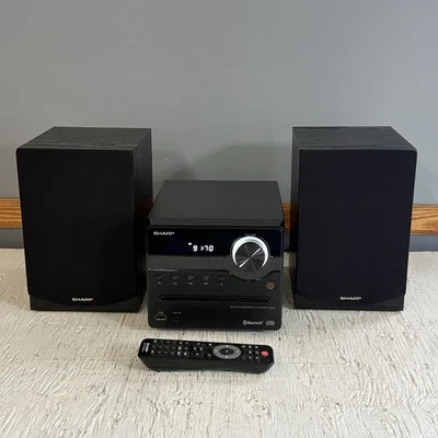 Sharp XL-B512 35W Bluetooth Hi-Fi Micro Sound System - Black - Image 1 of 4
