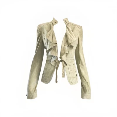 Gucci vintage suede leather jacket by Tom Ford from SS 1999 - authentic Size 42 - Image 1 of 4