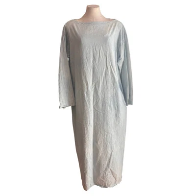 VTG 80s Ralph Lauren Made in USA Light Wash Tunic Denim Dress Western Womens 10 - Image 1 of 4