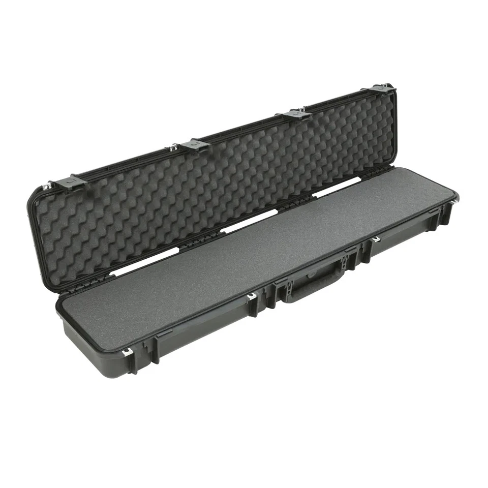 SKB iSeries 4909-5 Single Rifle Case with Layered Foam - Black - Image 1 of 3