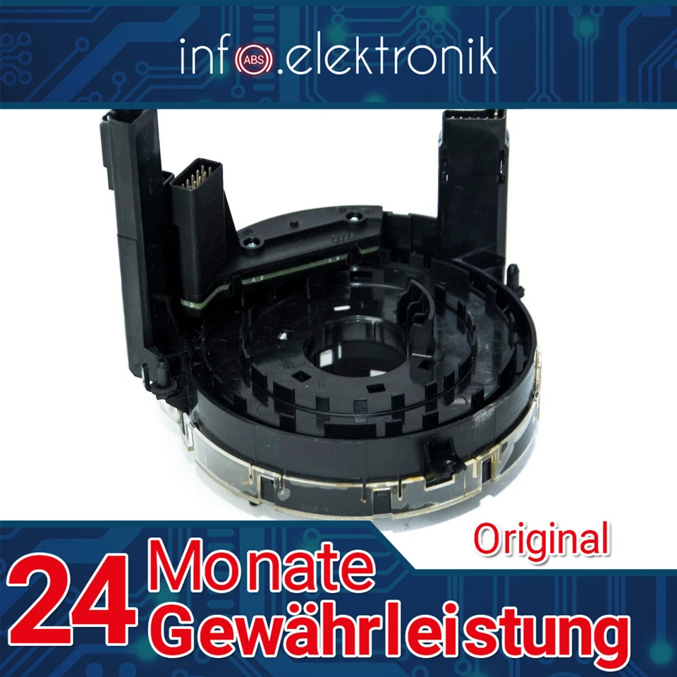 Lenkwinkelsensor Schleifring 8E0953541E ⭐⭐⭐ 2 JAHRE GARANTIE ⭐⭐⭐ Tested 100% OK✅ - Image 1 of 1