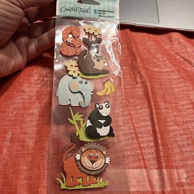 Creative Touch Stickers Jungle Animals • 1.20€