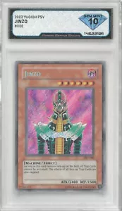 2002 Yugioh! JINZO #PSV-000 Secret Rare 💎 DSG 10 Gem Mint - Picture 1 of 2