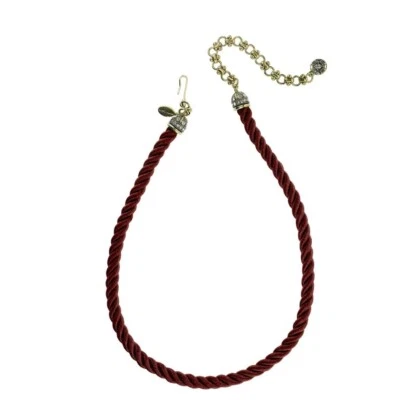 Heidi Daus "Elegant Essentials" Pin Enhancer Cord Necklace assorted colors - Image 1 of 4