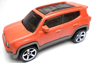 2023 MATCHBOX '19 JEEP RENEGADE SALMON 1:64 DIECAST 2 1/2" CAR WITH SILVER RIMS - Picture 1 of 6