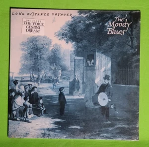 THE MOODY BLUES- LONG DISTANCE VOYAGER 1981 SEALED ORIGINAL PROMO w/HYPE STICKER - Picture 1 of 2