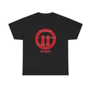 Camiseta Target Negrita Logo Gráfico Camisa Tienda Minorista Torres Nueva York - Imagen 1 de 5