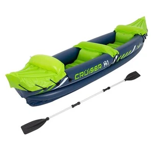 kayak hinchable de remo pesca buceo bote barco inflable 2 personas 318x80x55cm - Imagen 1 de 7