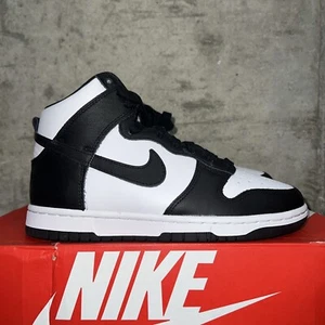 Size 8.5W / 7W - Nike Dunk High Black White Women's DD1869-103 White Panda - Picture 1 of 7