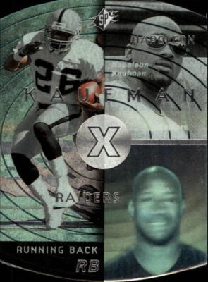 1998 SPx Silver #33 Napoleon Kaufman - NM-MT - Image 1 of 2