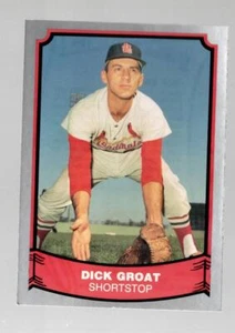 1988 Pacific Legends I Dick Groat St. Louis Cardinals #108 Near Mint or Better - Picture 1 of 2