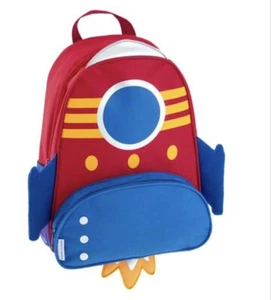 stephen joseph sidekick backpack space F20 red boys girls school nursery - Picture 1 of 4