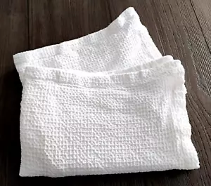 Juego de 2 fundas de almohada Threshold Target gofre de algodón blanco - Imagen 1 de 8