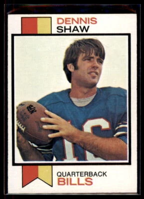 1973 Topps Dennis Shaw #525 Buffalo Bills - Image 1 of 2