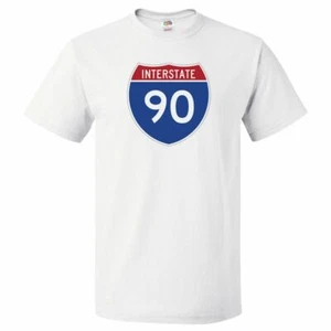 Camiseta I90 Interestatal 90 I-90 Highway - Imagen 1 de 2