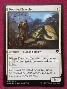 Magic The Gathering COMMANDER LEGENDS CMR DOOMED TRAVELER white card MTG - Picture 1 of 2