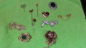 Women's Colorful Lapel Pins Lot of 10❤ - Picture 1 of 6