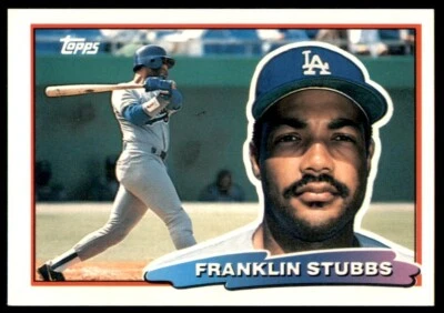 1988 Topps Big #112 Franklin Stubbs - Image 1 of 2