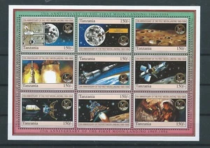 TANZANIA 1994 - SC# 1247-49 - 25º ANIVERSARIO DEL PRIMER ALUNIZAJE -MNH** - Imagen 1 de 3