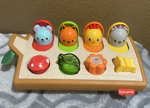 Fisher-Price Hide & Peek Pop-Up | Educational Toy for Babies Sensory Fine Motor - Picture 1 of 5