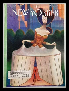 COVER ONLY The New Yorker November 6 1995 Fashion Show by Lorenzo Mattotti - Picture 1 of 2