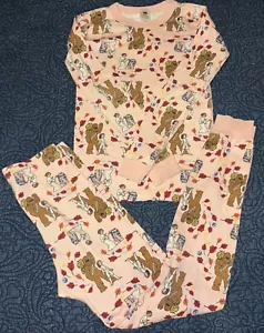 HANNA ANDERSSON Star Wars Sz 12 Fall Leaves Leia Pink Pajamas 2pc Set 150 Cm - Picture 1 of 8