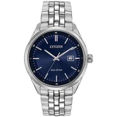 Citizen Classic Eco Men's Blue Date Eco-Drive Watch 41MM BM7251-53L - Image 1 of 2