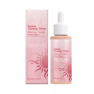 Sunless Tanning Drops To Drink,Naturally Boost Melanin,Enhances Natural SkinTone - Picture 1 of 12