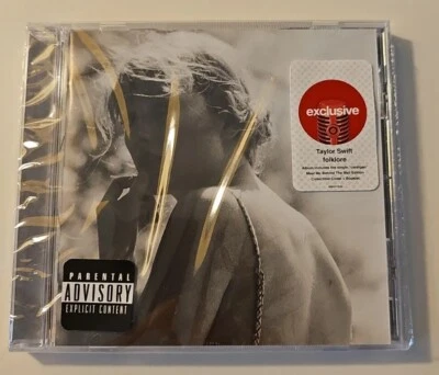 Rare USA CD TAYLOR SWIFT ‎FOLKLORE RED TARGET EXCLUSIVE LIMITED MADE IN MEXICO  - Image 1 of 4