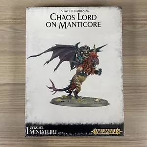 1 Chaos Signore On Manticore Slaves To Oscurità Età Di Sigmar Aos Games Workshop - Foto 1 di 7