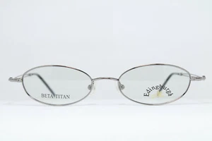 EDINGBURGH F103-3 Original Vintage Eyeglasses Beta TITANIUM Oval Made Japan Gray - Picture 1 of 7