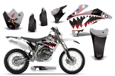 Calcomanías adhesivas gráficas para Yamaha WR250F 07-14 WR450F 07-11 P40 WARHAWK K Foto 1 de 2
