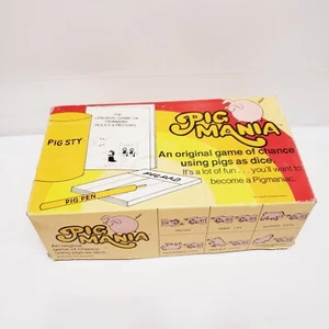 Juego Pig Mania Original Vintage 1977 con Instrucciones RARO, Buen Estado - Imagen 1 de 7
