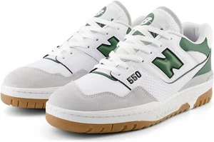 New Balance 550 BB550WT1 White Green Sail Cream Ivy British Ivory Grey (Men's) - Picture 1 of 6