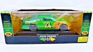 Banco de monedas diecast John Deere Motorsports 1996 con llave y capucha de apertura NUEVO en caja - Imagen 1 de 9