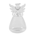 Praying Angel Vases Crystal Transparent Glass Vase Flower Containers6345